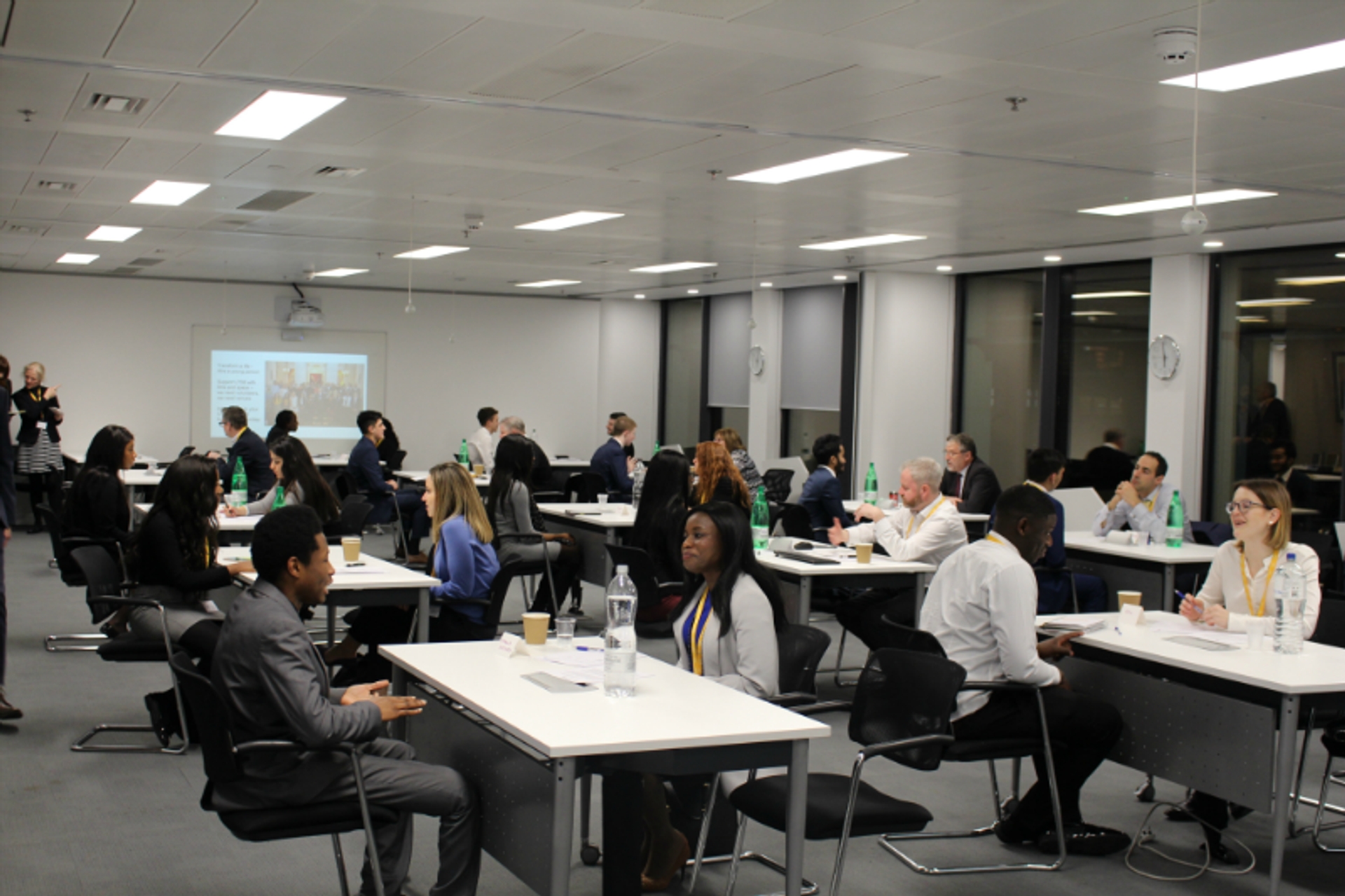 image: AAT speed interview event
