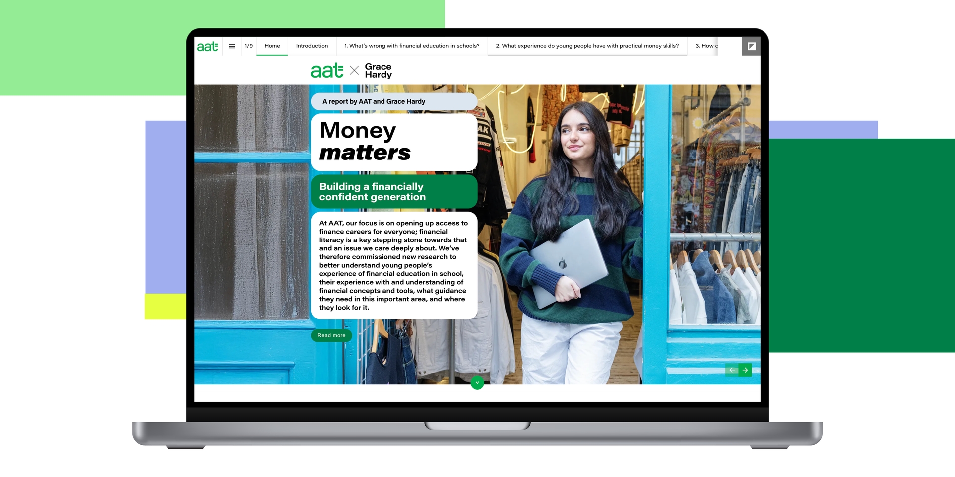 AAT financial literacy report 