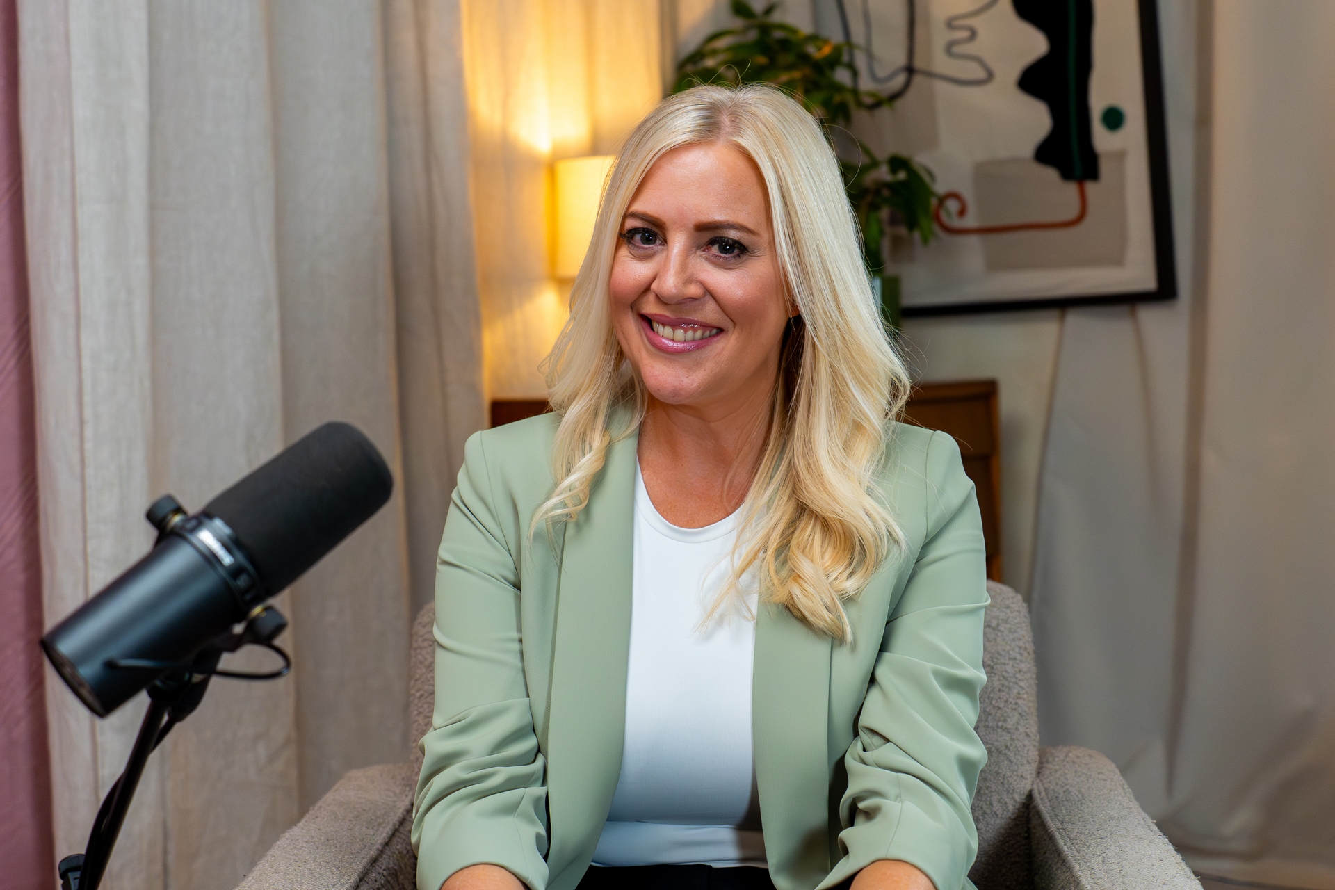 Podcast host Zoe Smith